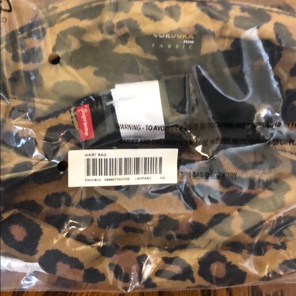 Supreme Waist Bag Leopard FW20 - Picture 6 of 6